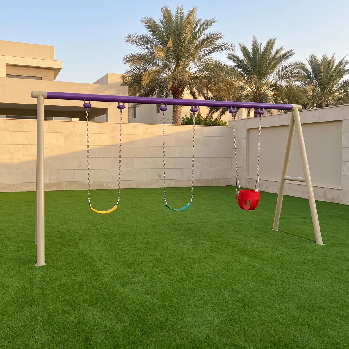 مرجيحة ٣ مقاعد — ارتفاع 2.5 م