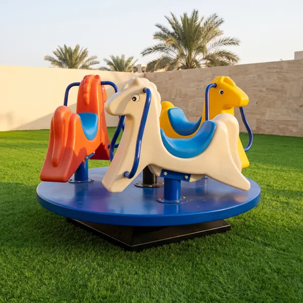 دوّارة الحصان — ٣ مقاعد — دوّارات للحدائق في الإمارات